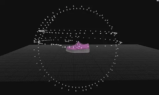 Photogrammetry footwear reconstruction four