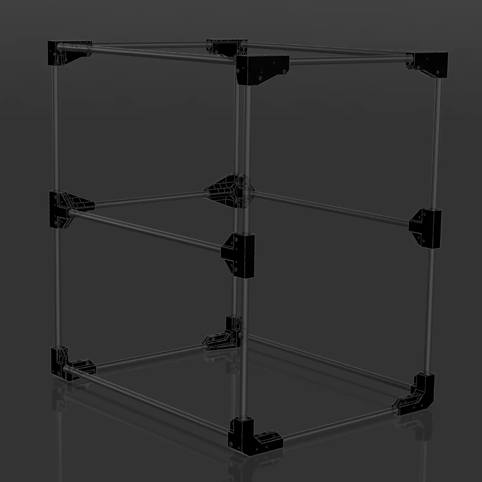 3D model of the printer enclosure frame