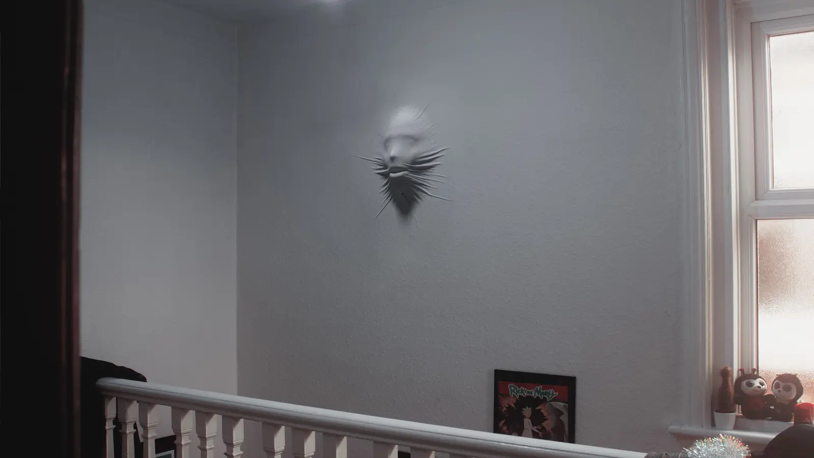 Scary Place form placed in an interior