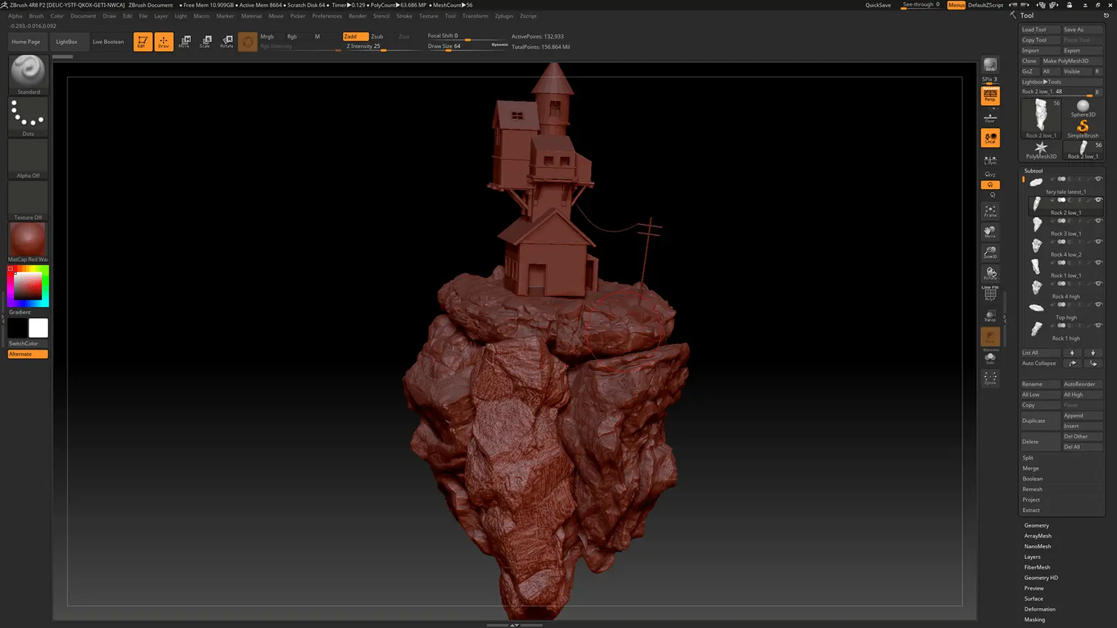 Solent ZBrush sculpt