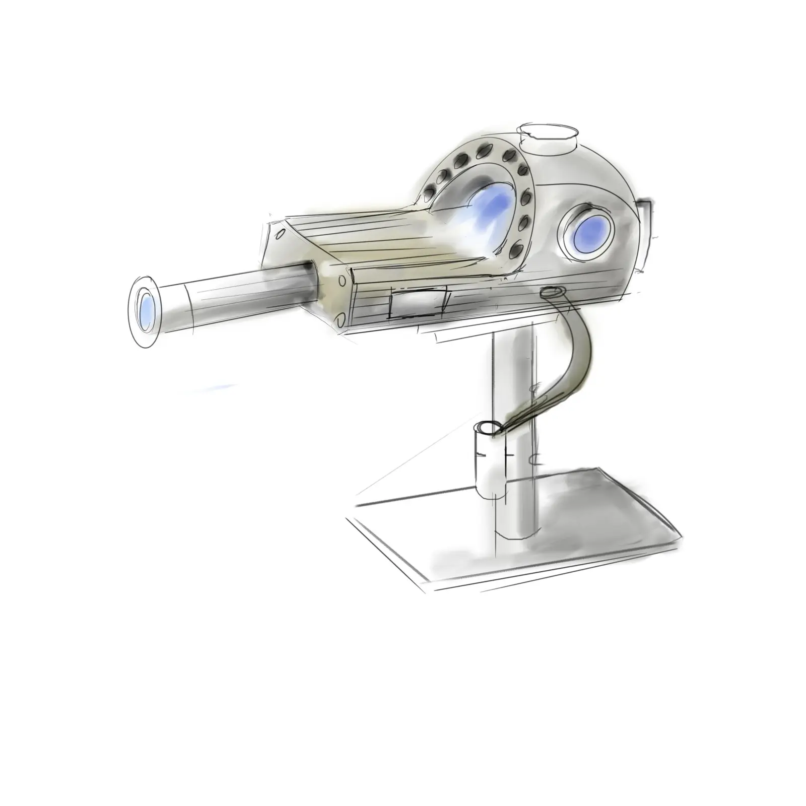 Transfer laser concept one